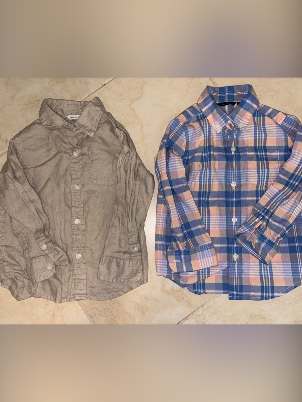 Janie and Jack button downs